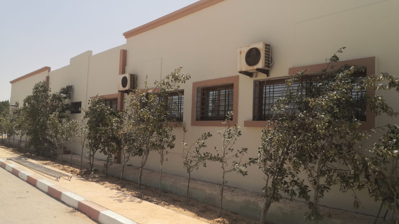Hangar en charpente métallique